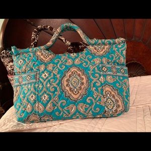 Vera Bradley Totally Turq Gabby Purse